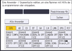 Abbildung Bedienfeld-Display