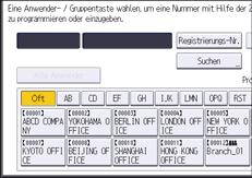 Abbildung Bedienfeld-Display