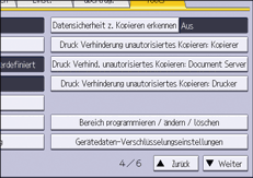 Abbildung Bedienfeld-Display