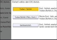 Abbildung Bedienfeld-Display