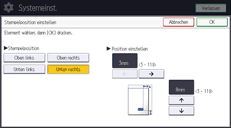 Abbildung Bedienfeld-Display