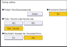 Abbildung Bedienfeld-Display