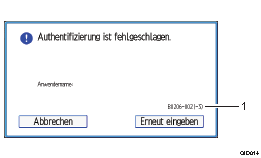 Nummerierte Abbildung Bedienfeld-Bildschirm