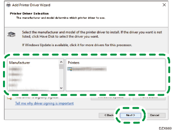 Driver screen illustration