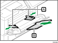 Bypass tray illustration