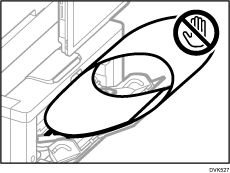 Bypass tray illustration