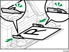 Bypass tray illustration