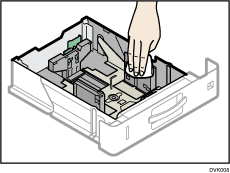 Paper tray illustration