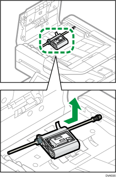 Auto document feeder illustration