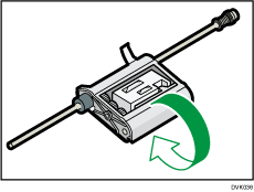 ADF paper feed roller illustration