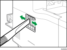 Ventilation hole illustration