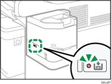 Staple unit illustration