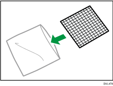 Dustproof filter illustration