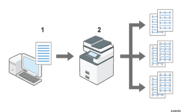 Illustration of background numbering