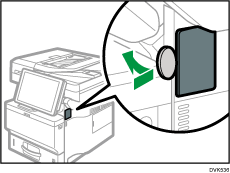 Illustration of the main unit.