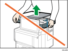 Illustration of the main unit