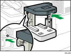 Illustration of the offline stapler.