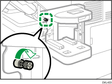 Illustration of the offline stapler.