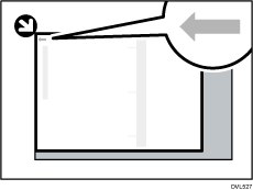 Illustration of setting the test pattern