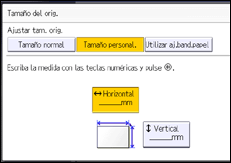 Ilustración de la pantalla del panel de mandos