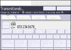 Ilustración de la pantalla del panel de mandos