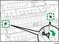 Ilustración del interior de la máquina