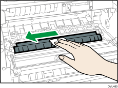 Ilustración del interior de la máquina