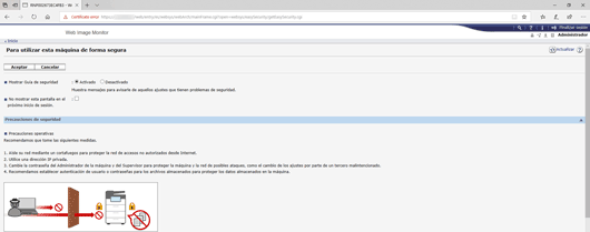 Ilustración de la pantalla del ordenador