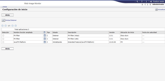 Ilustración de la pantalla del navegador web
