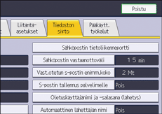 Käyttöpaneelin näyttö