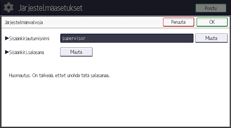 Käyttöpaneelin näyttö