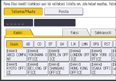 Käyttöpaneelin näyttö