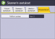 Käyttöpaneelin näyttö