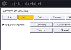Käyttöpaneelin näyttö