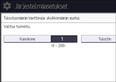 Käyttöpaneelin näyttö