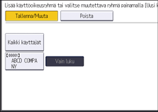 Käyttöpaneelin näyttö