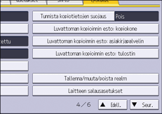 Käyttöpaneelin näyttö