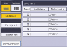 Käyttöpaneelin näyttö