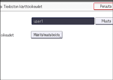 Käyttöpaneelin näyttö