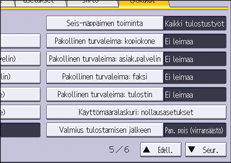 Käyttöpaneelin näyttö