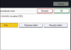 Käyttöpaneelin näyttö