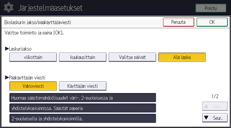 Käyttöpaneelin näyttö