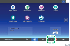 Käyttöpaneelin näyttö