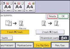 Käyttöpaneelin näyttö
