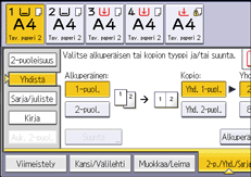 Käyttöpaneelin näyttö