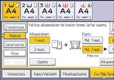 Käyttöpaneelin näyttö