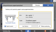 Käyttöpaneelin näyttö