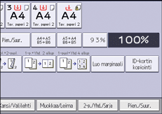Käyttöpaneelin näyttö