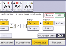 Käyttöpaneelin näyttö