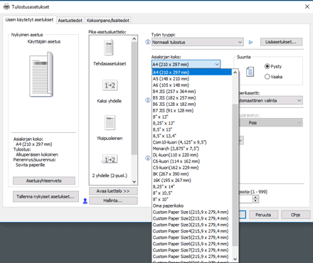 Kuva ohjaimen näytöstä